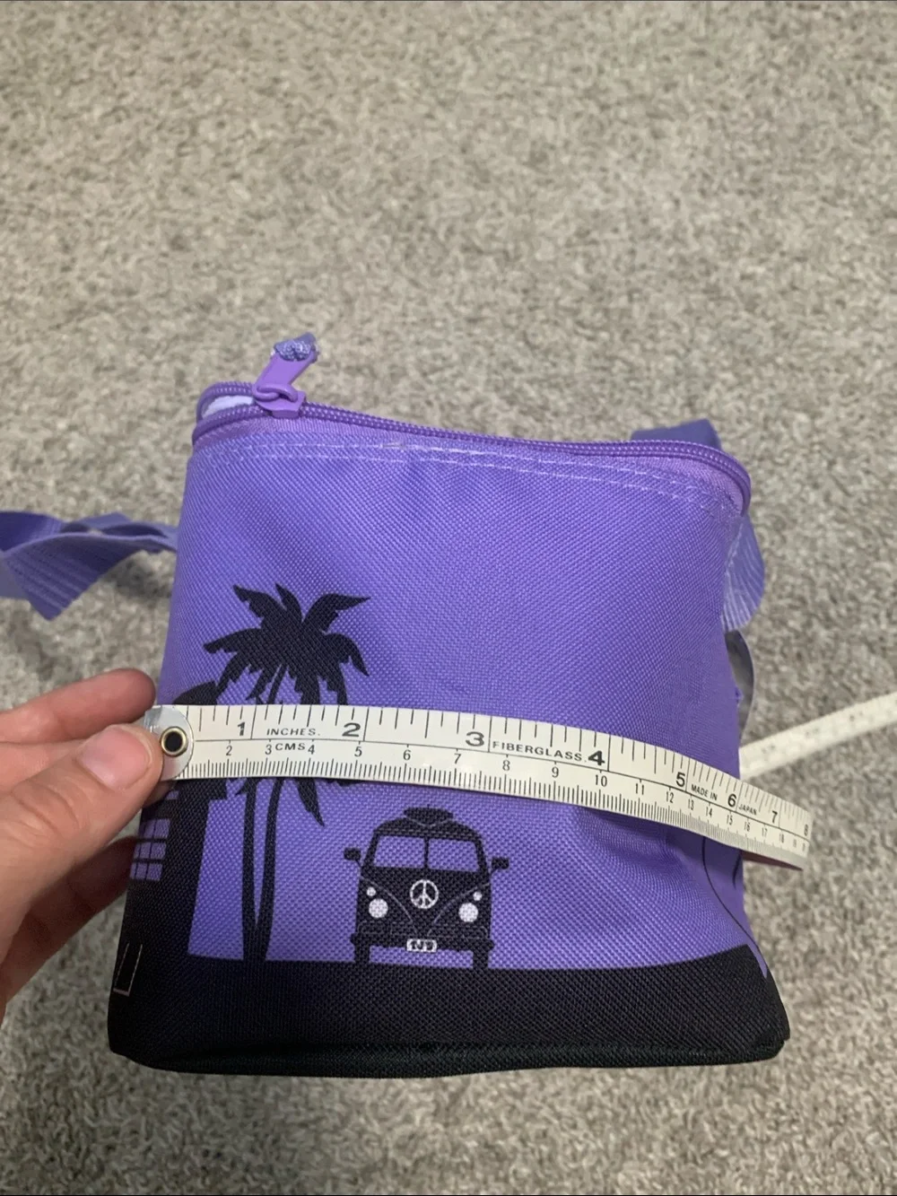 NWT Trader Joe’s Purple Mini Insulated Bag